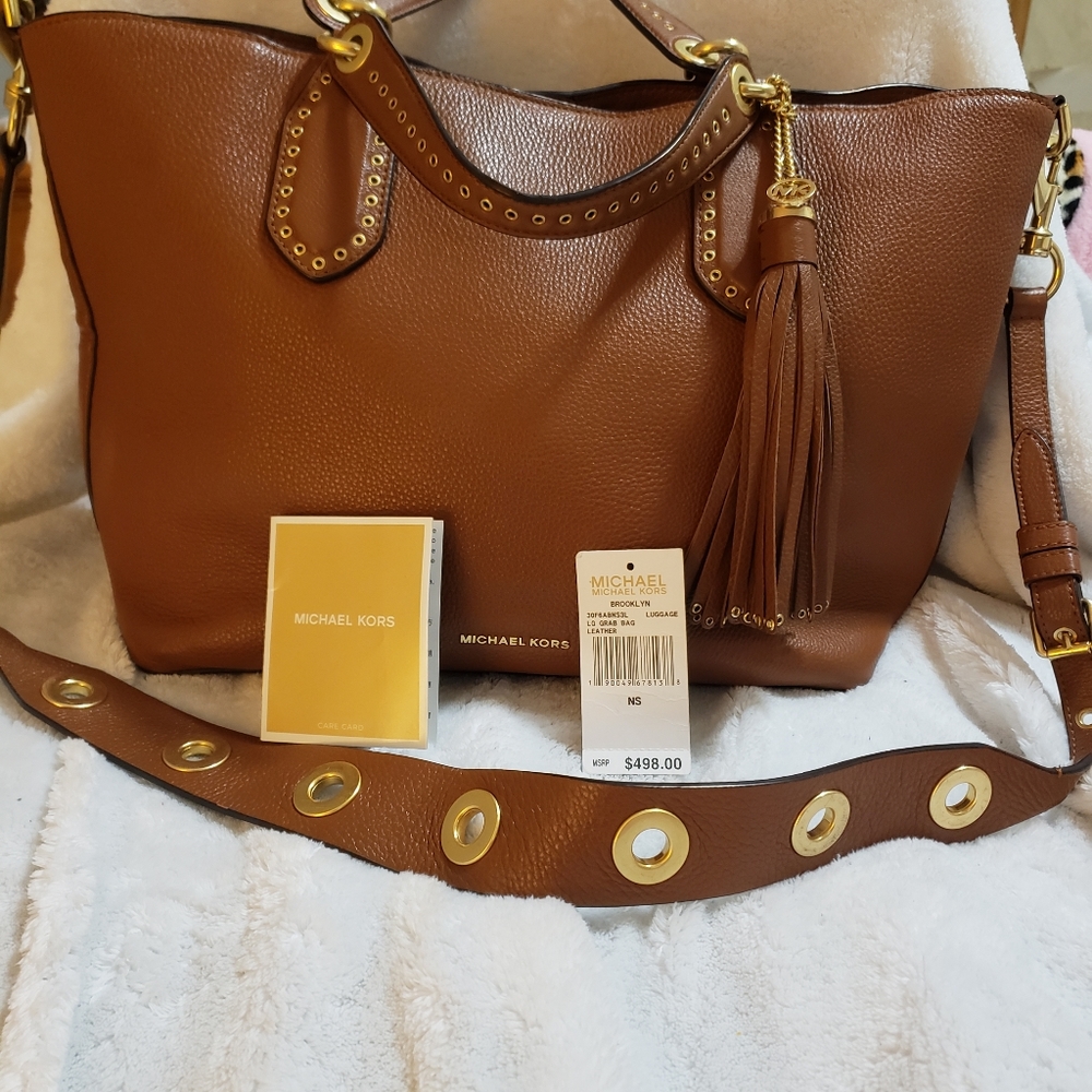 Michael Kors Brooklyn Lg Grab Bag